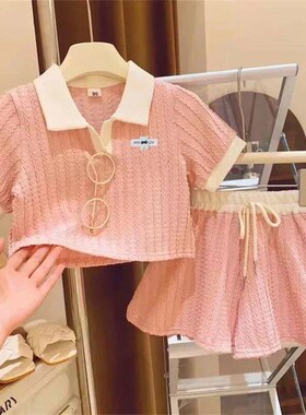Baby Girls Cute Sweet Clothes Set Kids Casual Short Sleeve T