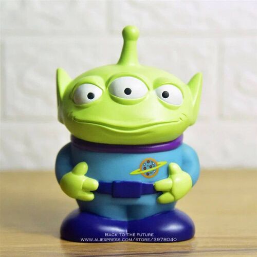 Toy Story 4 Green Aliens Piggy Bank 12.5cm Action Figure Ani