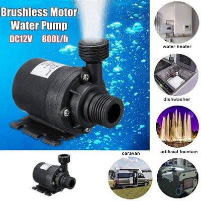 50W Solar Water Pump 800L/H DC12V Solar Water Fountain Pump