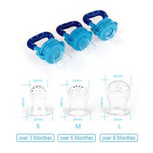 1PC Baby Teether Nipple Fruit Food Silicona Silicone Teether