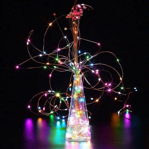3/5/10m USB LED Curtain String Lights Christmas Wire Garland