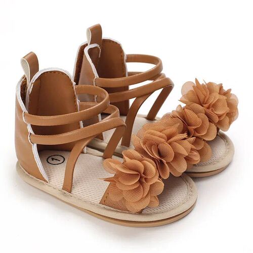Infant Baby Shoes Baby Girl Shoes Flower Toddler Flats Summe