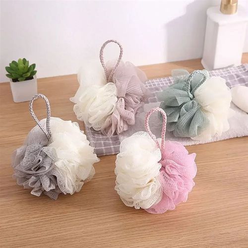 Soft Shower Mesh Foaming Sponge Body Scrub Exfoliating Back