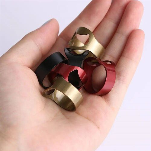 1Pcs Unique Beer Bottles Opener Portable Finger Ring Design