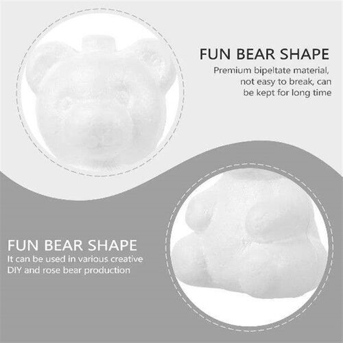 20 Pcs Bubble Bear Fun Shape Molds Small Stuffed Animals