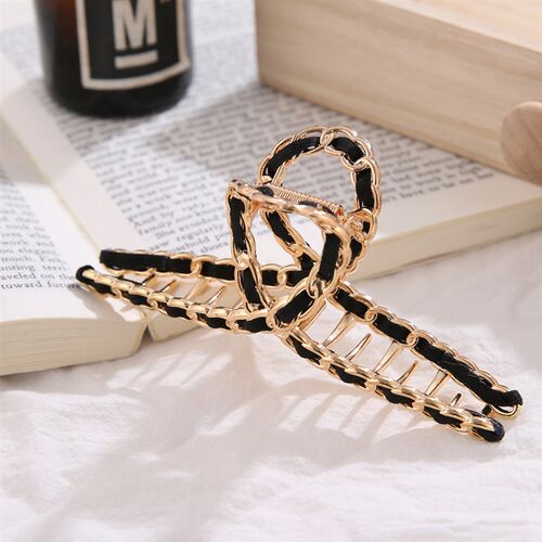 IPARAM 2021 New Ins Metal HollowGeometric Hair Claw Ladies C
