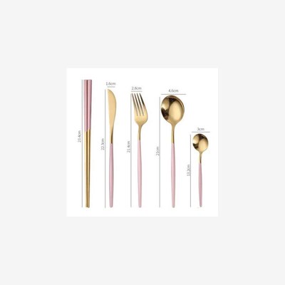 high quality stainless steel steak knife, fork and spoon刀叉