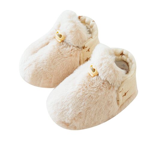Baby Shoes, Warm Shoes And Socks, Soft-soled Toddler Shoes F