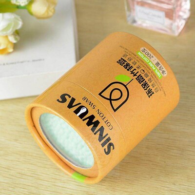 。Wooden stick cotton swab cotton swab cotton ball swab cosm