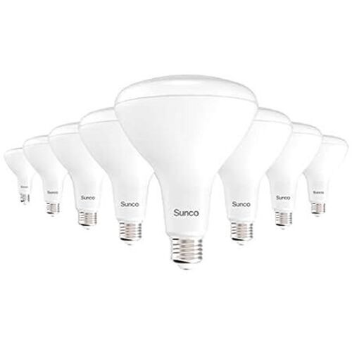 Sunco BR40 LED Light Bulbs, Indoor Flood Light, Dimmable,