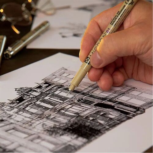 1PC SAKURA Pigma Micron Fineliner Pens - Archival Black Ink