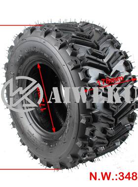 四-轮ATV沙滩车配件1X87寸真空胎通用卡丁6车观光车7扫雪92106机