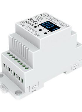 12-24VDC 4路*20mA 4通道DMX-0/1-10V解码器 DL