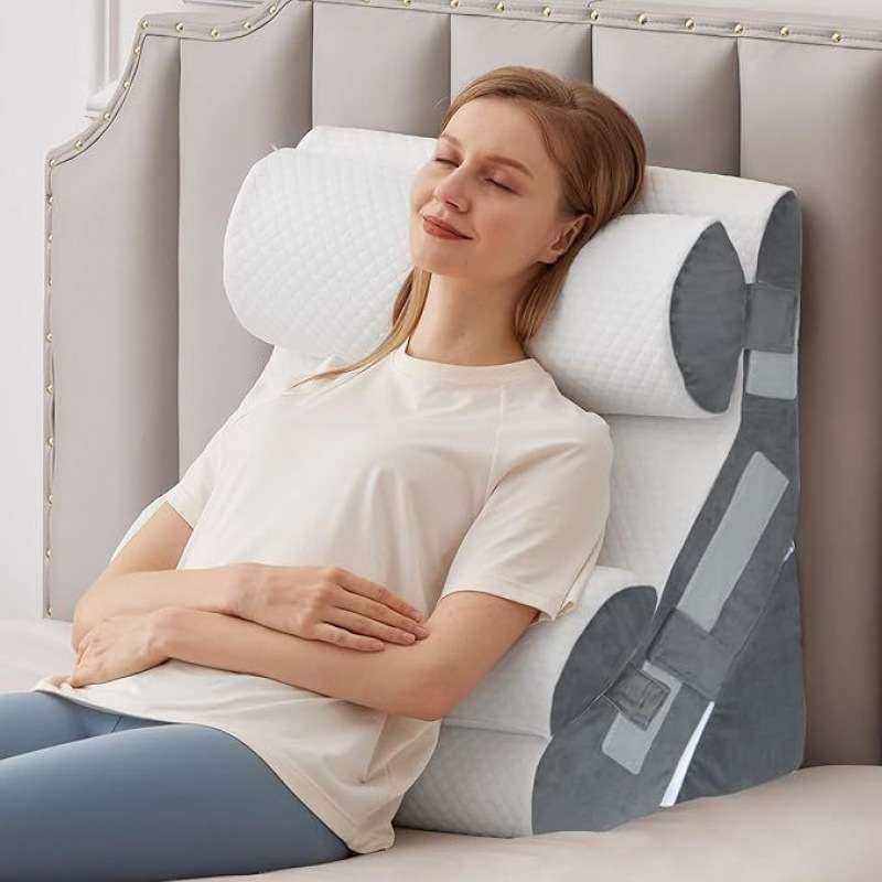 4件套床头板床楔形枕10合1可调节泡沫楔形枕缓解背部疼痛和打鼾,3C数码配件,其它配件,淘宝优惠券,粉丝福利购,淘宝优惠卷