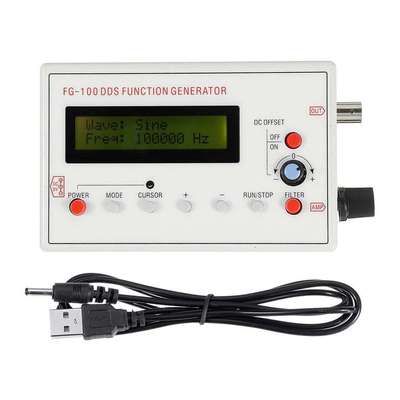 DDS函数信号发生器Function Signal Generator FG-100 1HZ-500KHZ