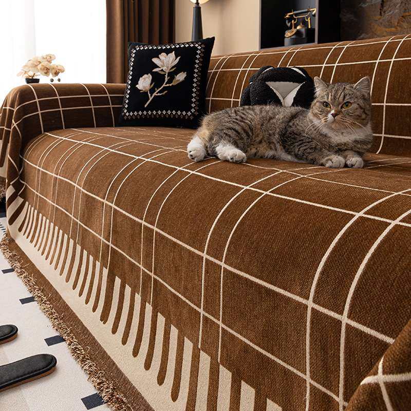 高级沙发盖布一整张全盖2025新款四季通用复古防滑直排沙发坐垫套,3C数码配件,其它配件,淘宝优惠券,粉丝福利购,淘宝优惠卷