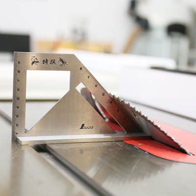 亲和多功能木工划线590角度尺精密宽座不锈钢画线规直角尺