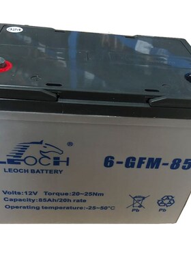 LEOCH理士蓄电池 -GFM-85 V85H电动叉车中力合力诺力叉车