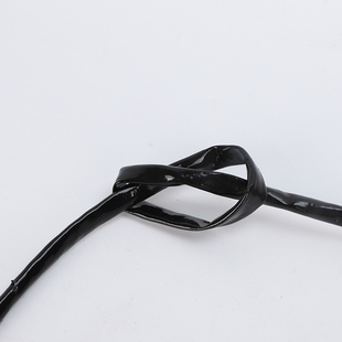 黑色黄蜡管电线绝缘软管穿线玻璃纤维管阻燃耐高温防火黄腊管