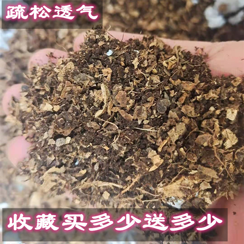花土营养土养花种菜有机土壤多肉绿萝兰花君子兰月季通用型种植土