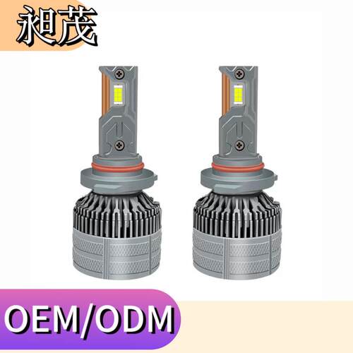跨境A889汽车led大灯 双铜管大功率h4远近一体车灯 超亮汽车大灯