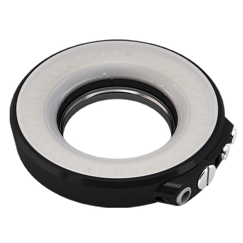 潜水闪光灯水下摄影补光灯微距环形补光灯带光纤防水白光红光蓝光