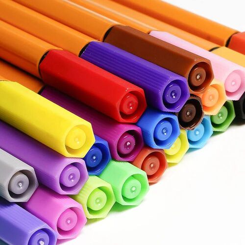 6-24Pcs Colorful Fine Liner Marker Drawing Painting Sketch M