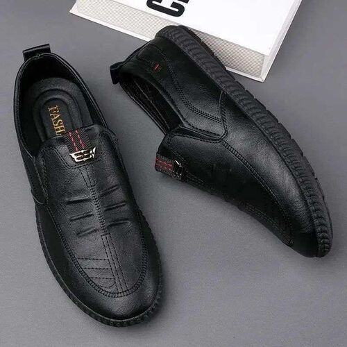 Breathable  Business Leather Men Shoes Summer Slip on Loafer