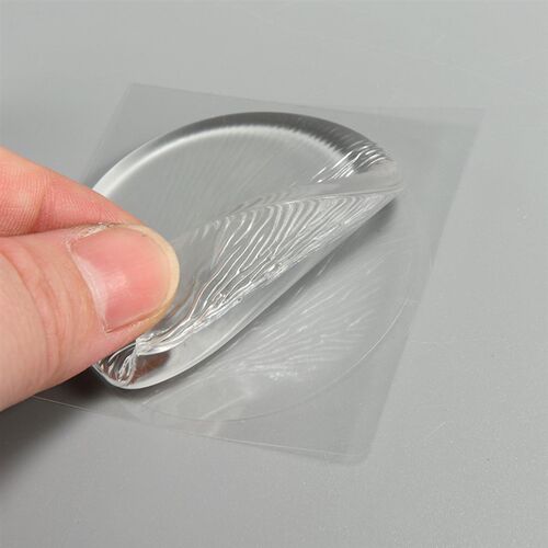 6pcs Transparent Soft Silicone Wall Protector Self-adhesive