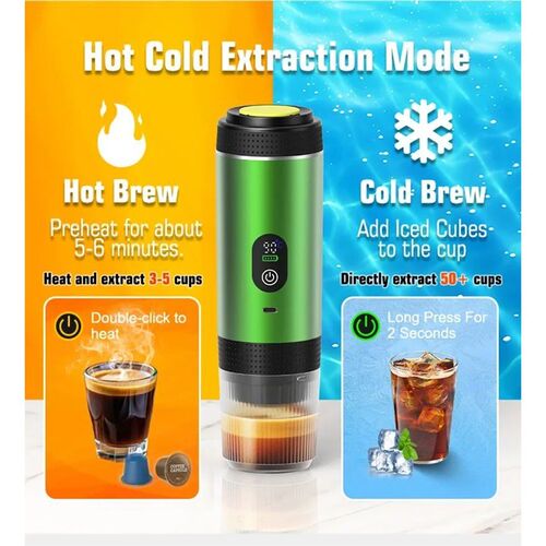 Foombthe 3-in-1 Capsule Coffee Maker With Digital Display Po