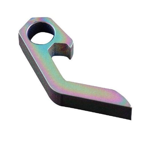 Bottle Opener Keychain Colored Ring Pendant Titanium Alloy