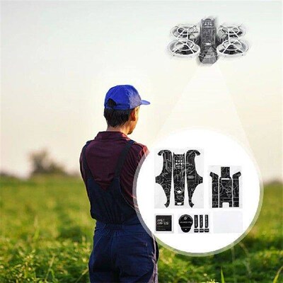 Vinyl Stickers Set Drone Decals Anti-Scratch Colorful