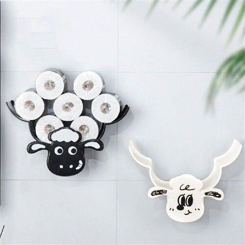 Sheep Toilet Paper Holder Rack Cute Toilet Paper Roll