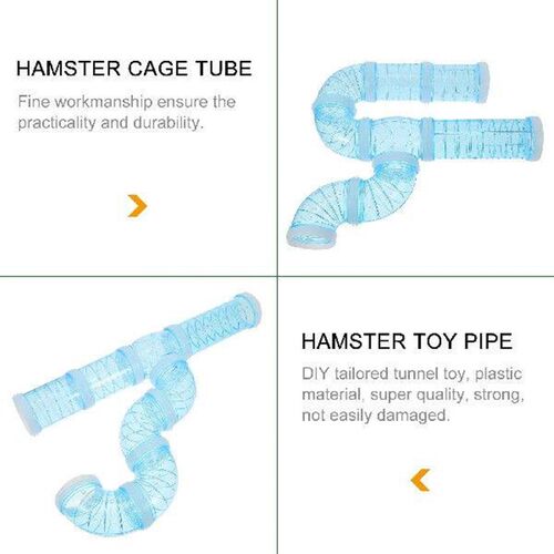 Hamster Cage Tube Small Dog Toys Guinea Pig Pet Tunnel