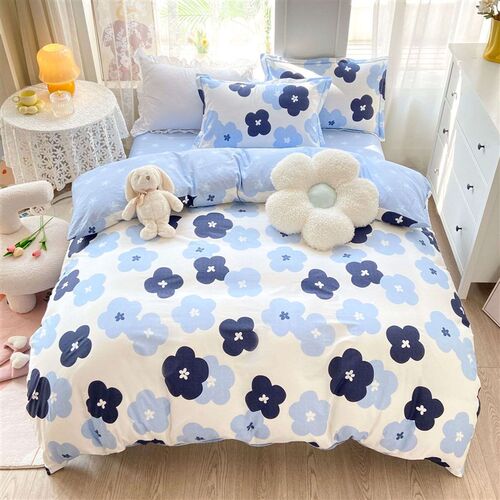 Spring and summer small fresh cotton four-piece cotton 40 si