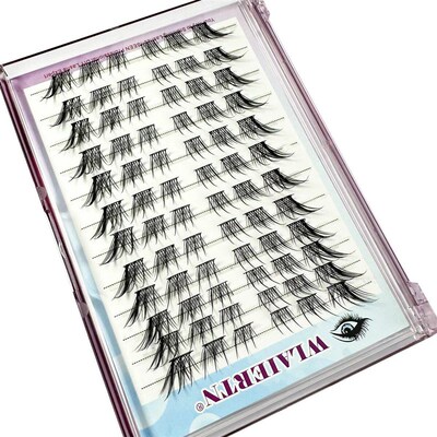 Manga Eyelashes Cluster Eyelashes Cat Eye Lashes Natural lon