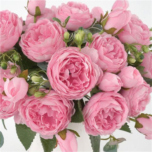1 bundle Silk Peony bouquet home decoration accessories wedd