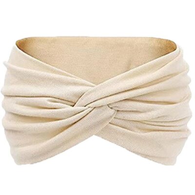 4 Pcs Wide Headbands for Women, Large Turban Headband Boho H
