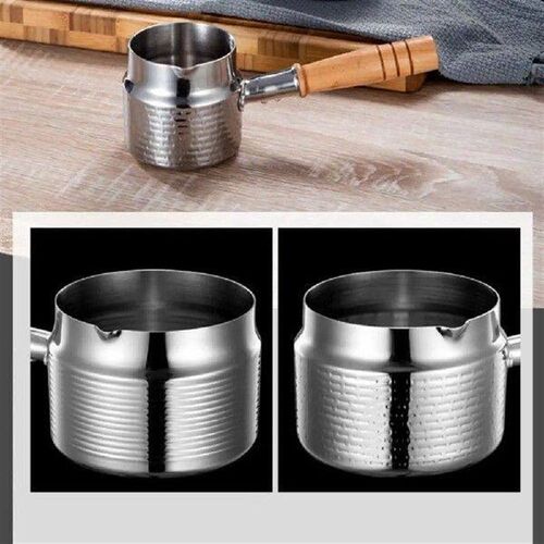 330ml 600ml Milk Pot Non-slip Heat-resistant Ergonomics