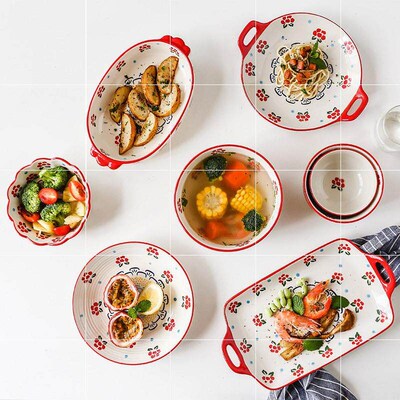 binaural baking dish soup bowl bowl bowl fruit bowl dish