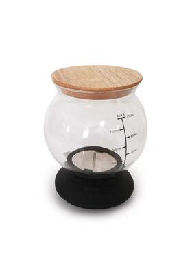 日式水塔壶懒人茶泡器办公室冲52572茶萃茶器耐热玻花茶壶茶具璃