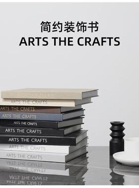 外语装饰真书简约现代风格组合套装样板房售楼处摄影景观展示摆件