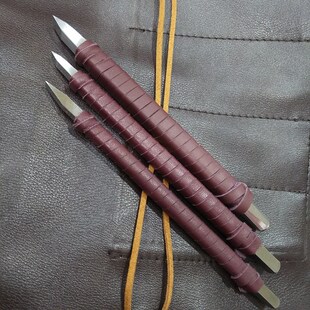 【忆云轩】满白细朱文超硬白钢大角度雕刻刀石刻刀篆刻刀定制