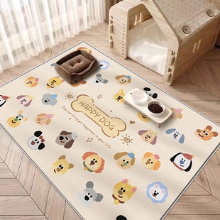 宠物地垫防水防尿狗狗猫咪专用防滑围栏狗窝狗笼子防抓可擦洗防咬