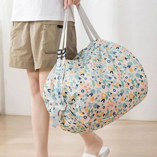 Foldable Shopping Bag Waterproof Travel Portable Storage Bag