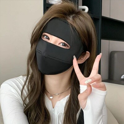 Sunscreen Mask Full Face Sun Protection Mask Anti-UV Face Ma
