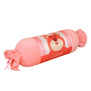 创意卡通糖果造型长条抱枕靠枕睡觉夹腿冰丝枕靠垫可拆洗女生礼