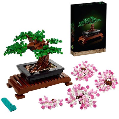 Bonsai ree Flower Bouquet Perpetual Building Block Bricks Mo