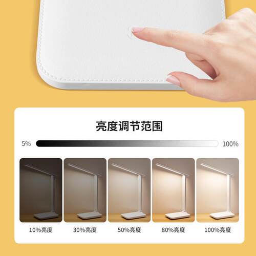 foldable led light usb charge desk lamp table reading study