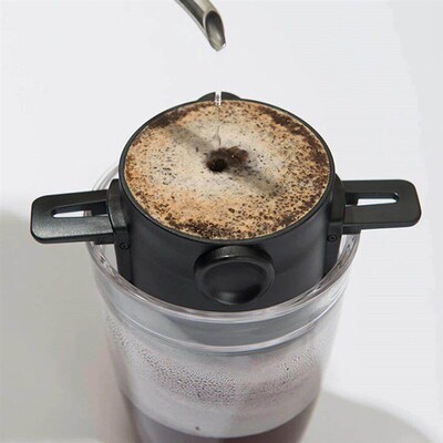 500-mesh Folding Hand-flush Coffee Filter Cup Filter Free Pa